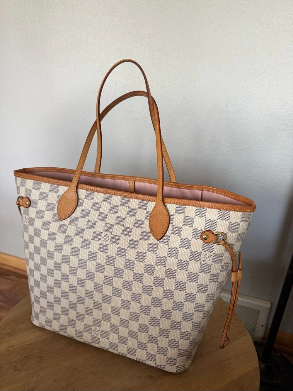 Louis Vuitton neverfull mm Damier Azur